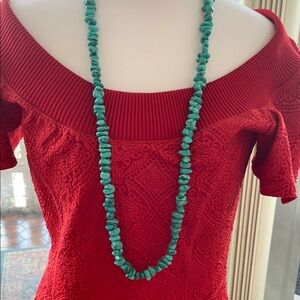 Turquoise Beaded Necklace